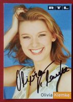 Olivia Klemke Autogramm signiert Fotopostkarte 10x15cm