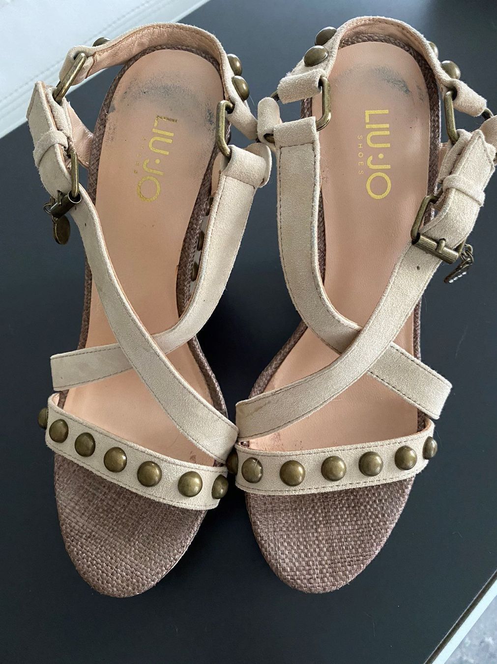 Damenschuhe: Designer Sandale LIU JO Grösse 37 – Gebraucht aus Schwyz von Trofana