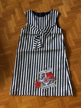 Robe Rosalita Señoritas, taille 152 cm , rayures marine