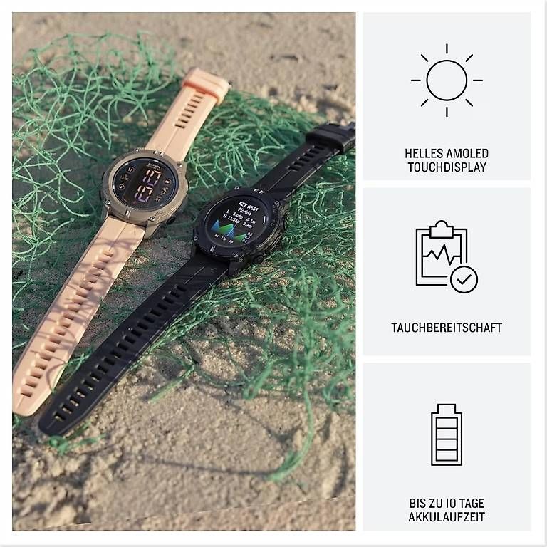 Garmin Smartwatch: Garmin Descent G2 Tauchcomputer / Smartwatch, Schwarz – Usato da Winterthur venduto da Zimtsternrider3000 4
