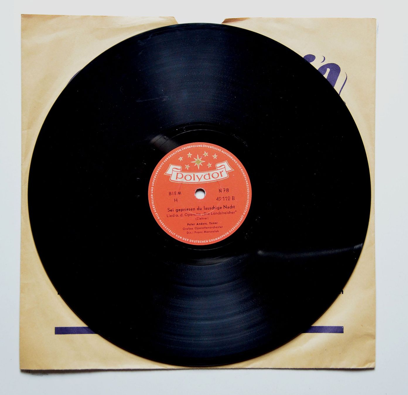Dischi in vinile: Schellackplatten 4 – Usato da Belp venduto da MetroEdi