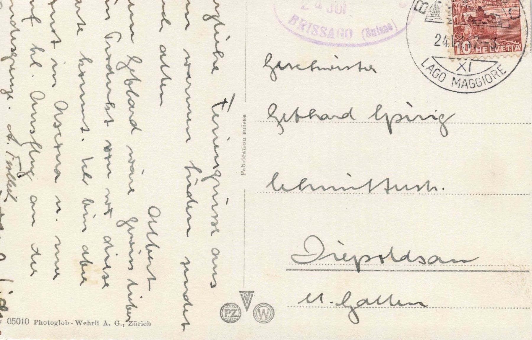 Cartes postales: Brenscino Brissago – D'occasion à Biasca par Blenio71 1