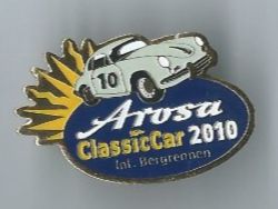 Arosa ClassicCar 2010 Int. Bergrennen Pin