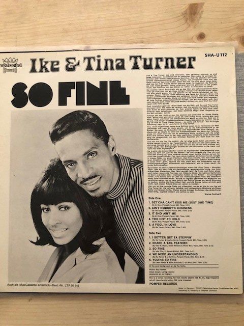 Dischi in vinile: Tina Turner – Usato da Aarwangen venduto da Jukebox3 3