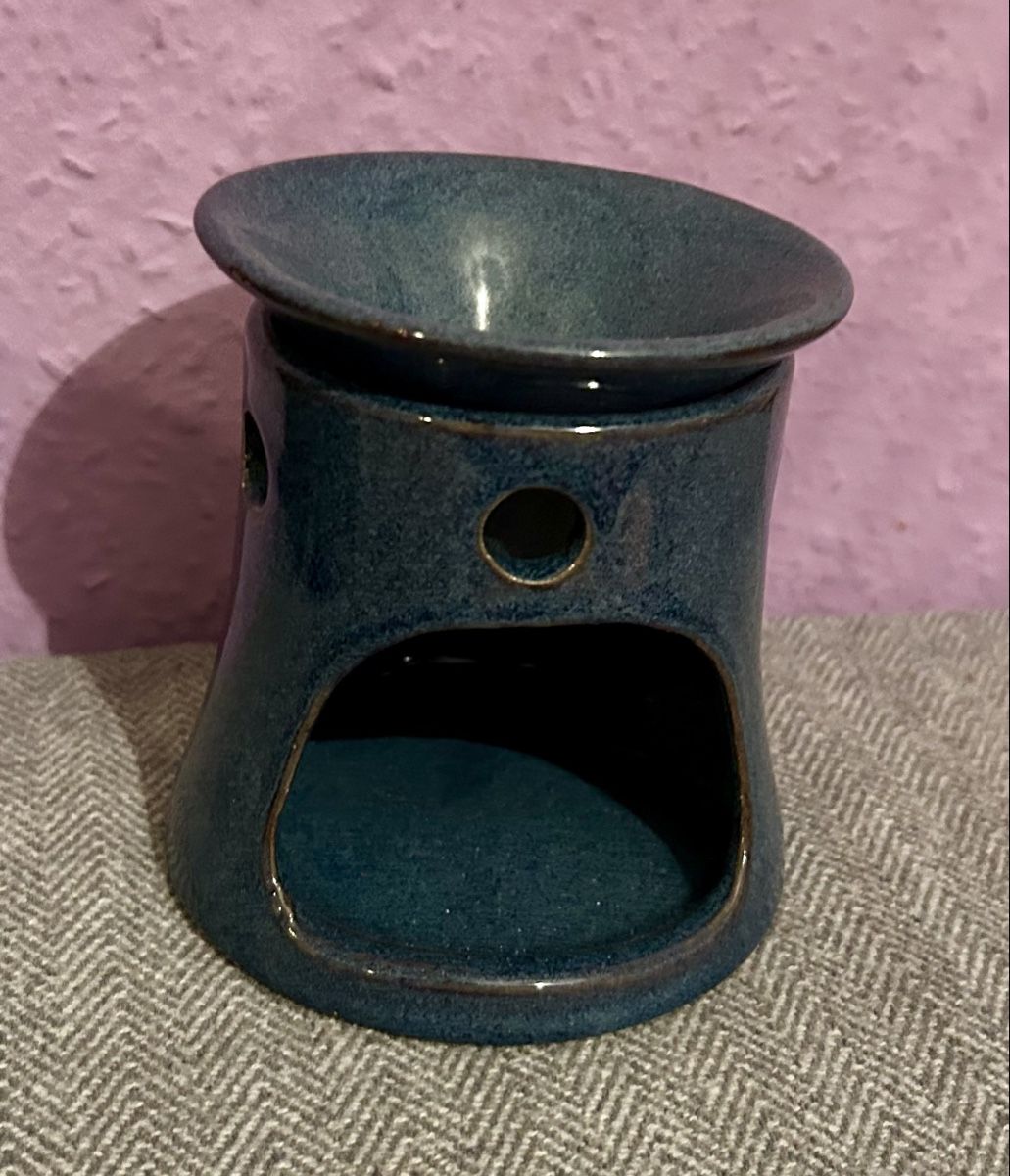 Diffusori di oli essenziali: Brûle-parfum en céramique bleu – Usato da Petit-Lancy venduto da Pierre_le_voyageur