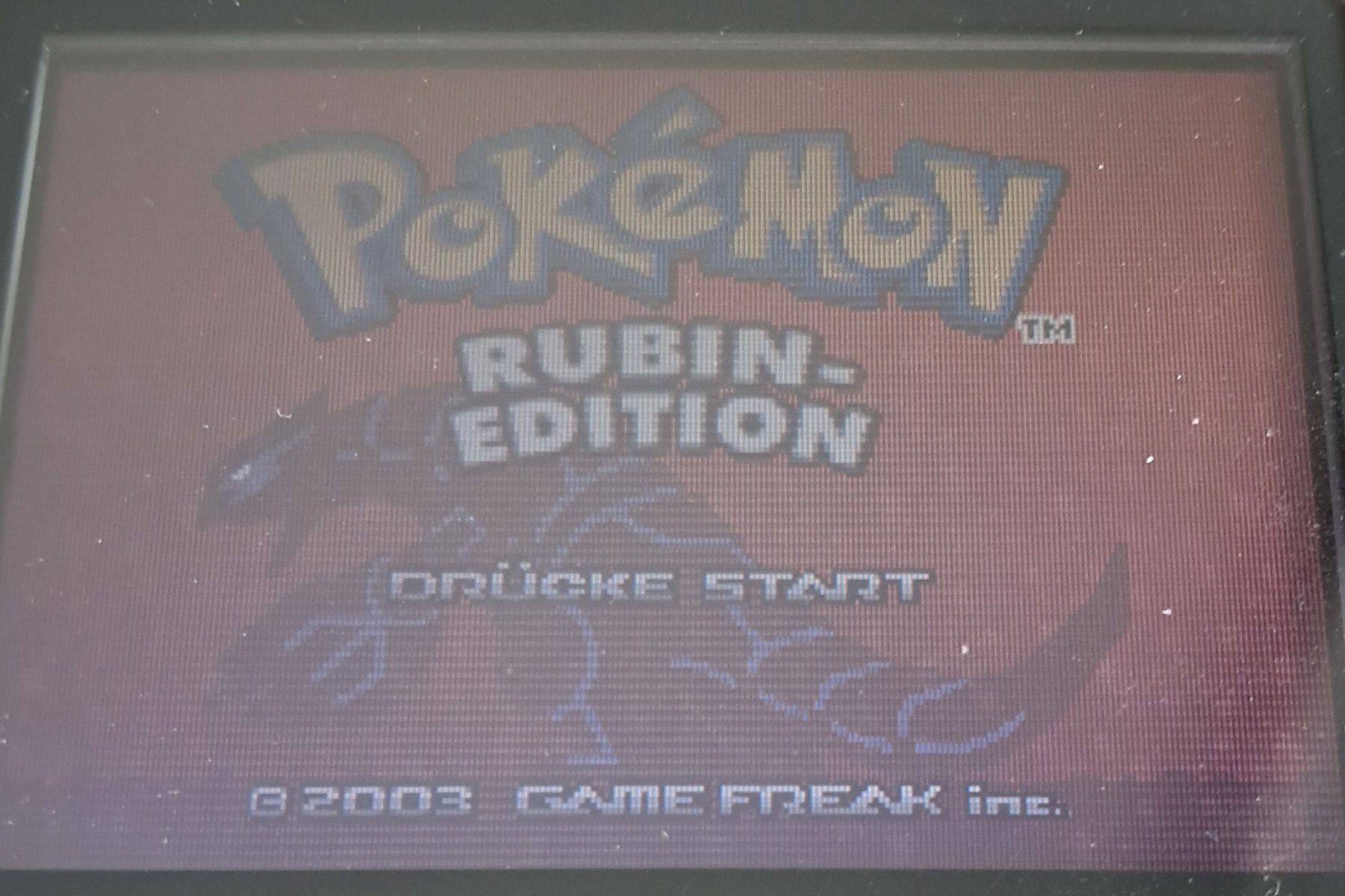 Nintendo Spiele: Pokemon Rubin Game Boy Advance – Gebraucht aus urdorf von Boo24 4