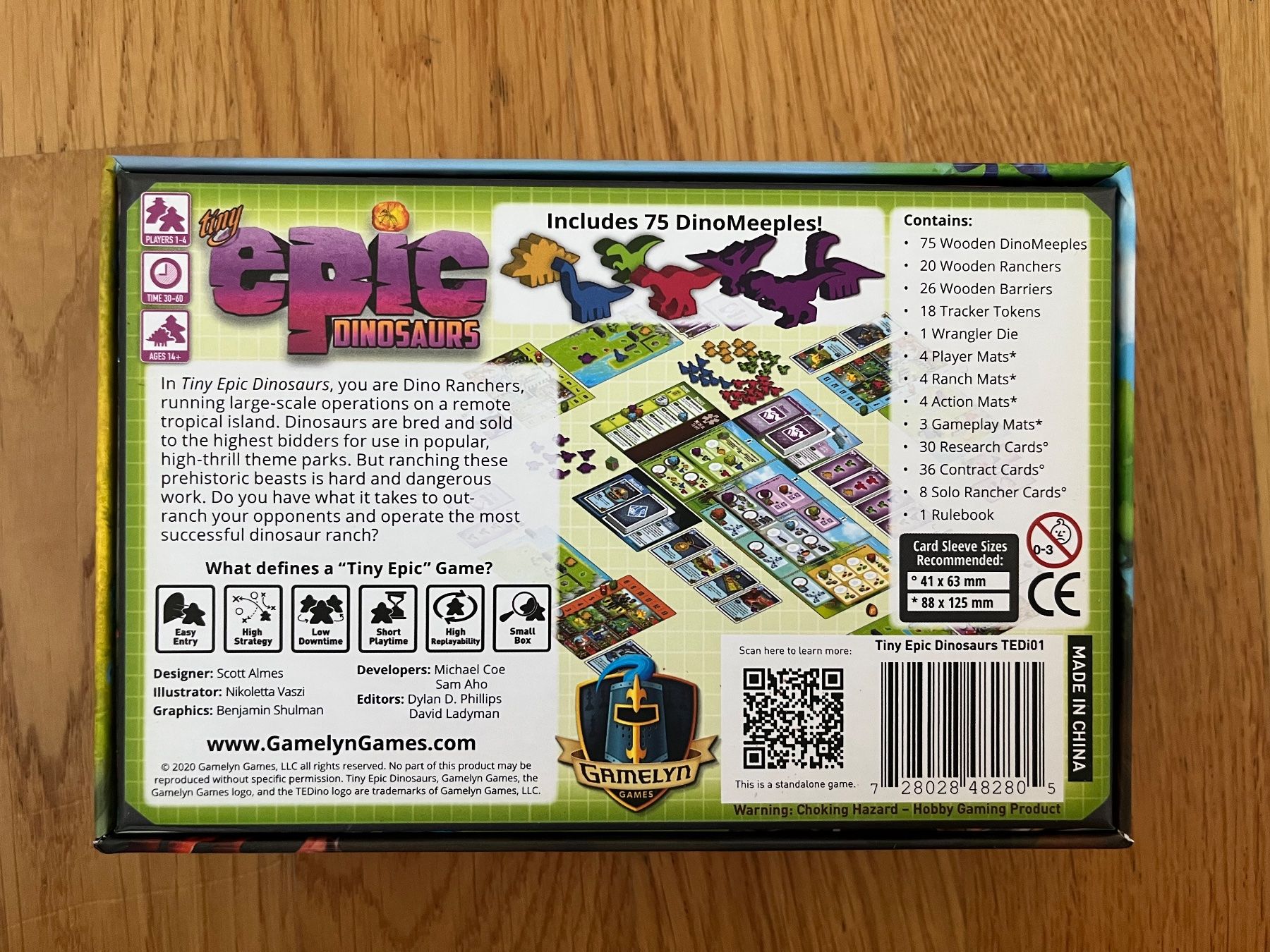 Giochi: Tiny Epic Dinosaurs Spiel – Usato da Luzern venduto da TilaShe 1