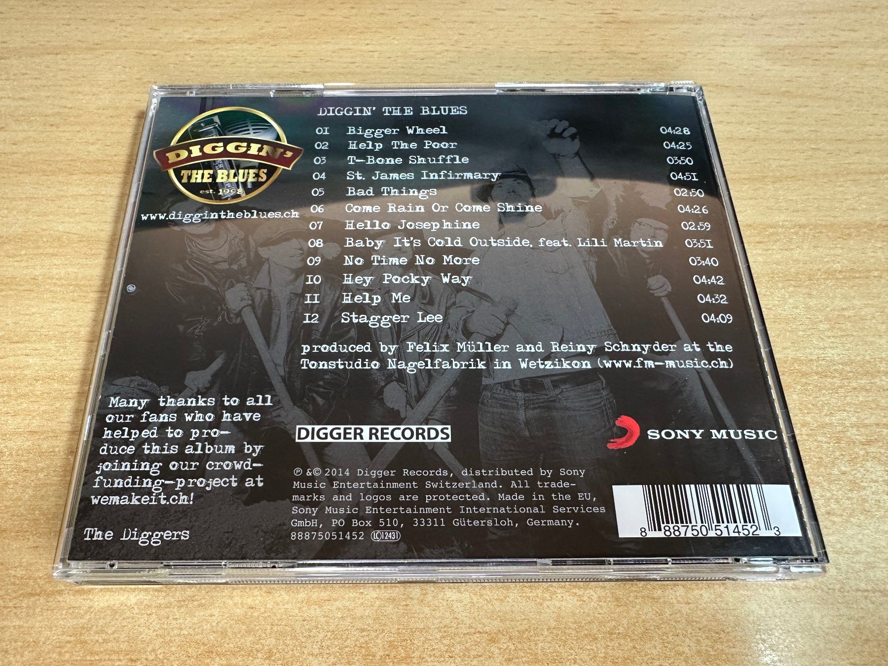 CD: M4 Diggin' the Blues – Usato da Rikon im Tösstal venduto da Alpenmutz 1