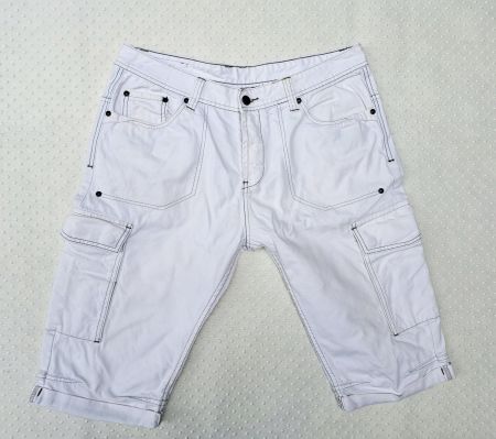 Yes or No Weisse Cargo Shorts, Top Zustand, Gr. L