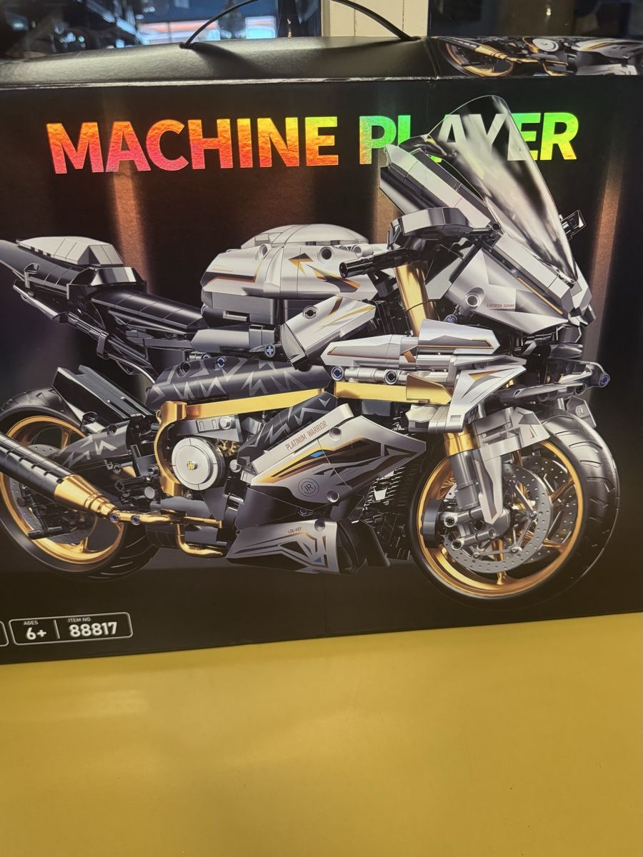 Giocattoli: NEU Machine Player Motorrad Baustein  – Nuovo (secondo la descrizione) da Schlieren venduto da Freundlich02 5