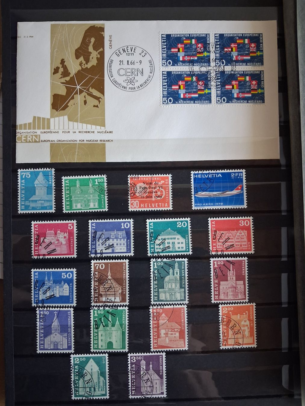 Tutti i francobolli: Schweiz 140+Briefmarken ET Stempeln. Gem. Bildern – Nuovo (secondo la descrizione) da Hagendorn venduto da siwasi3