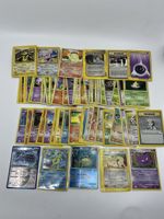 Pokémon Karten Konvolut 70 stk VINTAGE Karten Gemischt