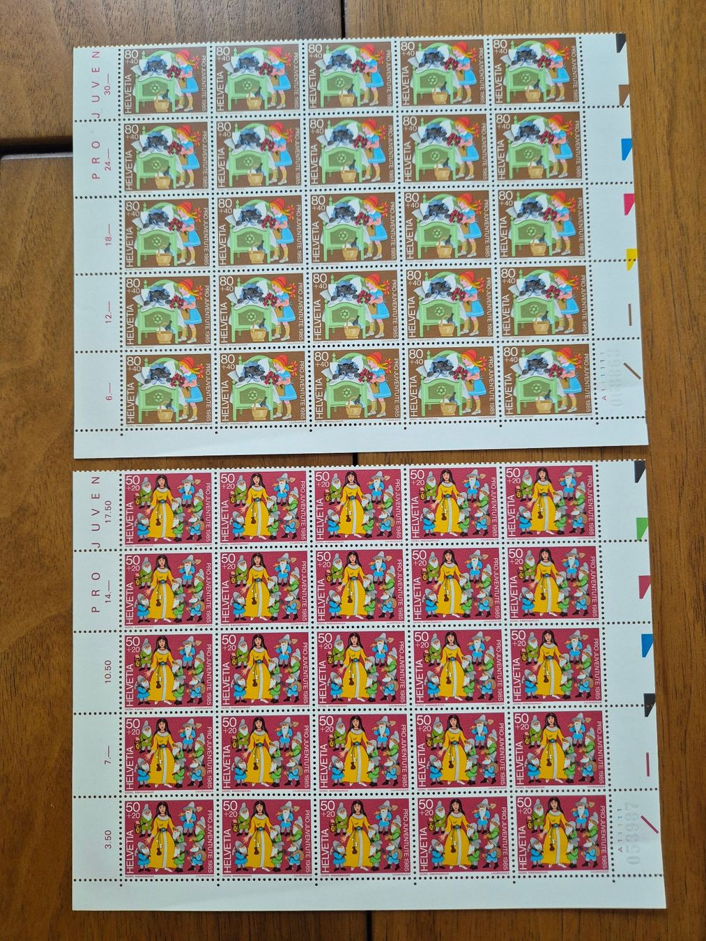 Tous les timbres: Frankaturware 100 CHF. GRATISLIEFERUNG ! – Neuf (Voir description) à Horgen par frankatur 3
