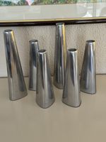 Vintage Ikea Rënos Kerzenständer aus Chromstahl