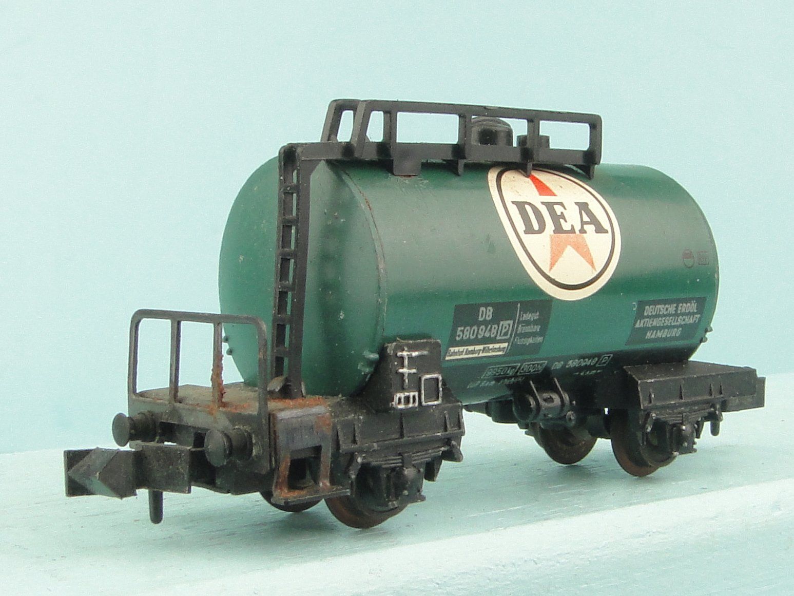 Trix Modellini di ferrovie: Minitrix N DEA Kesselwagen – Usato da Bülach venduto da Albitrain