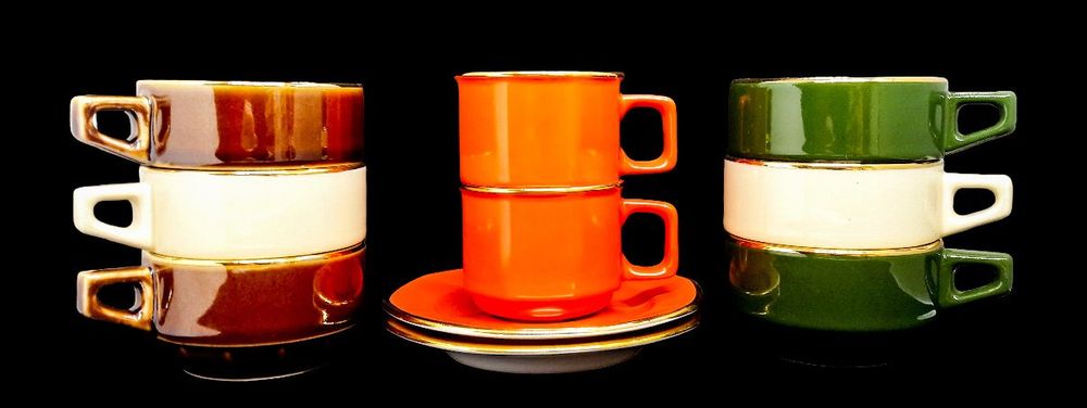 8 Tassen 8 tasses vintage (2 Kahla) | Kaufen auf Ricardo