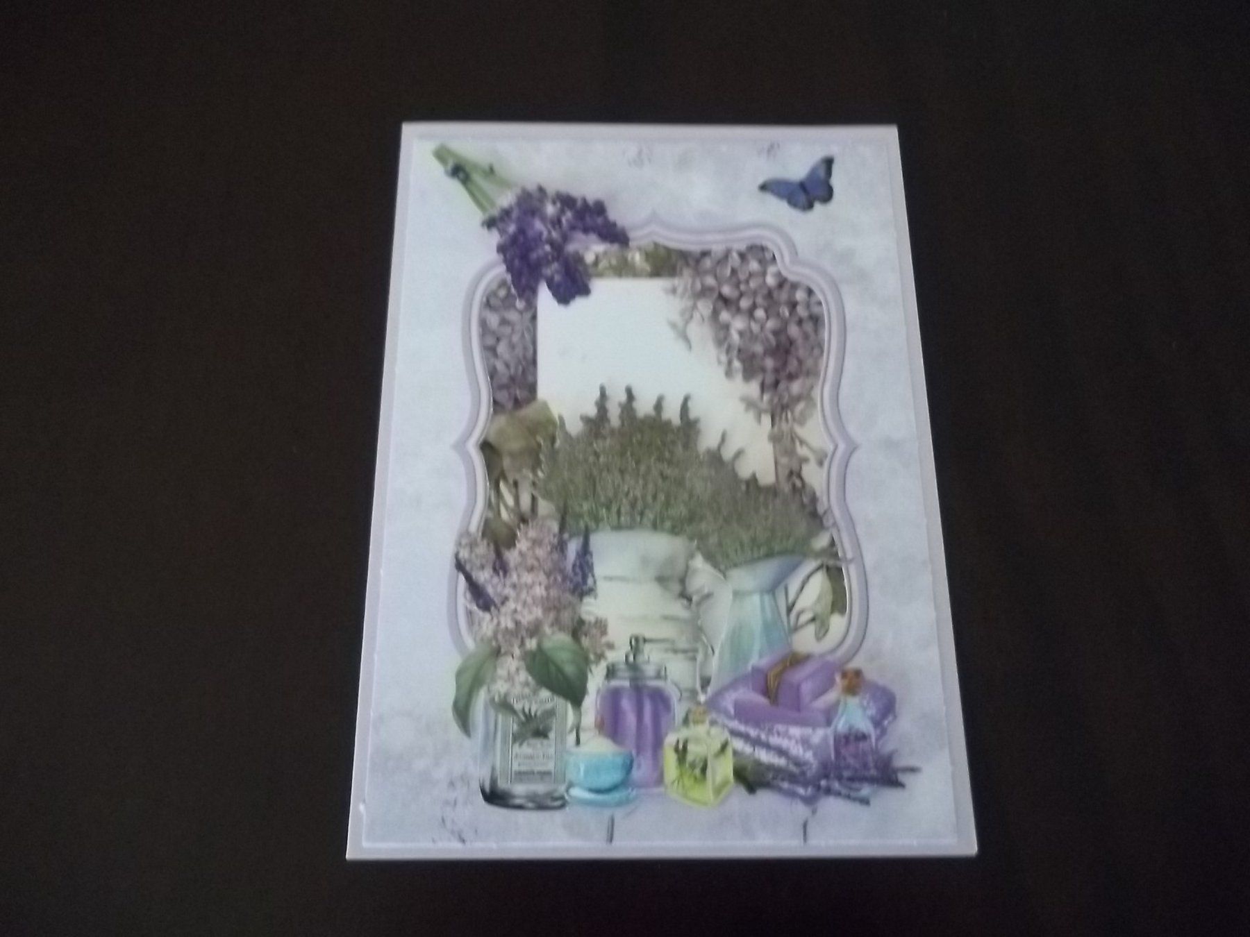 Cartoline: Handgemachte Karte  (Lavendel) – Nuovo (secondo la descrizione) da Olten venduto da Capitole66