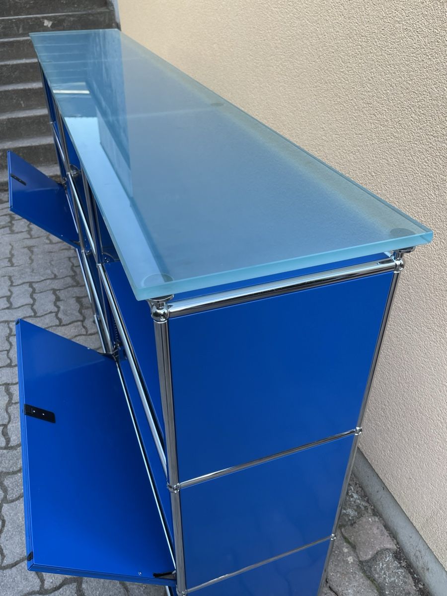 Cassettiere: USM Haller Sideboard Enzianblaue 3x3 – Usato da Dietikon venduto da Kumar_Occasionen 4