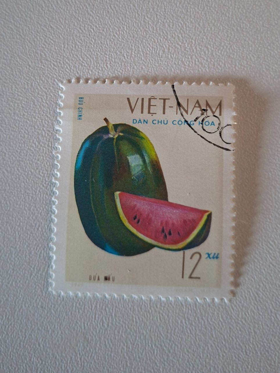 Tutti i francobolli: Vietnam Briefmarke: Wassermelone – Usato da Erlinsbach venduto da pfunky