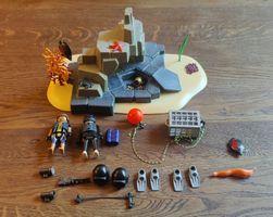 Playmobil Taucher-Set mit Riff, 2 Figuren und Zubehör