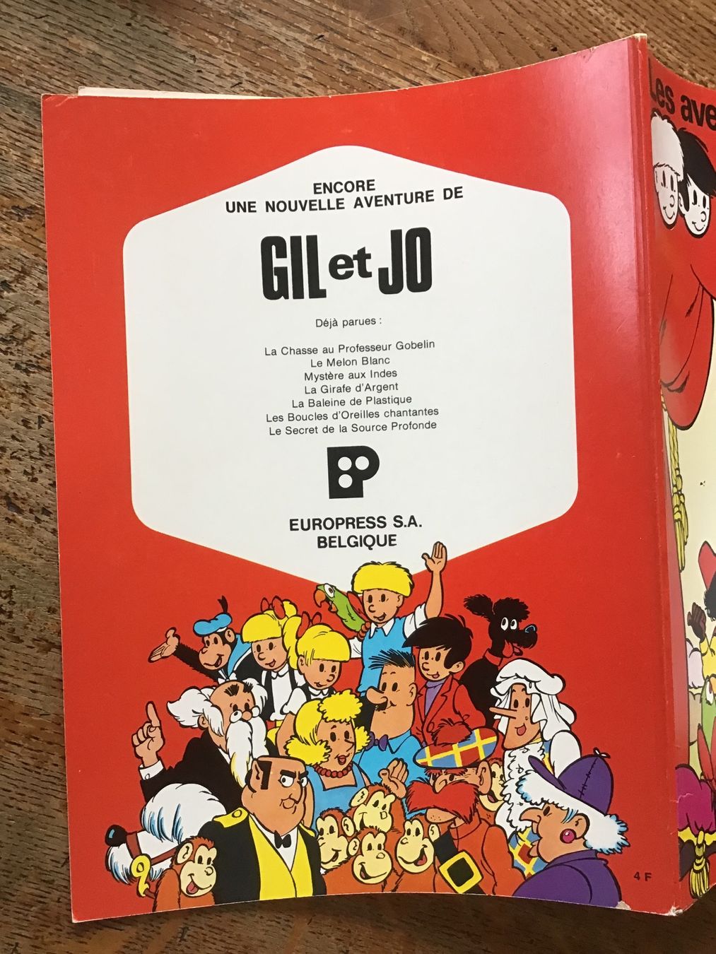 BD: Gil et Jo EO T 6 – D'occasion à Fully par Ruby97 3