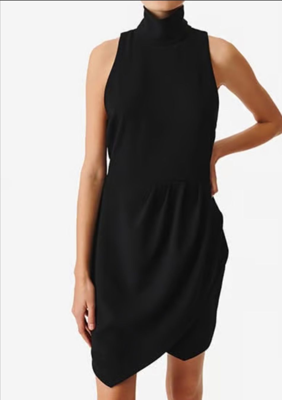 Iro Kleider: Robe portefeuille noire Iro – Neu und originalverpackt aus Genève von rez_c6c6 2