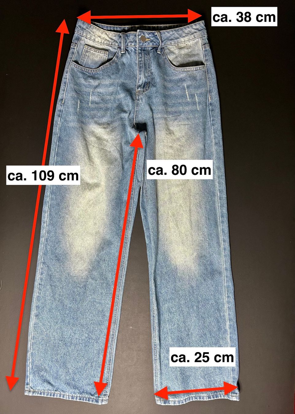 Jeans: Used-Look Jeans (Gr. S) – Usato da Dietlikon venduto da Mankai 6
