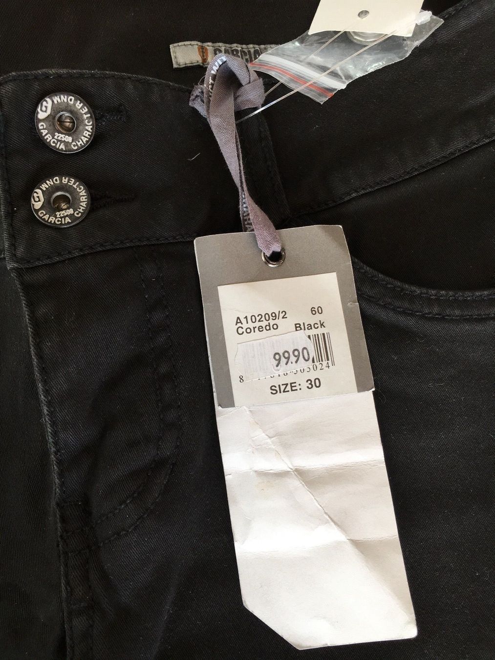 Pantaloni: Garcia - Hose, Coredo, schwarz, 30 – Nuovo (secondo la descrizione) da Luzern venduto da Jiggy_8898 3