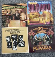 4 Schallplatten Country, Oldies,Ländler, versch. Stil