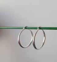Boucles d’oreilles créoles en argent 925 – style classique