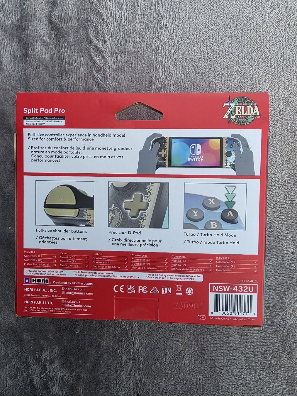 Nintendo Controller: Nintendo Switch Split Pad Pro Zelda TotK Edition NEU OVP – Nuovo e nell'imballaggio originale da Rümlang venduto da Starlord_16 1
