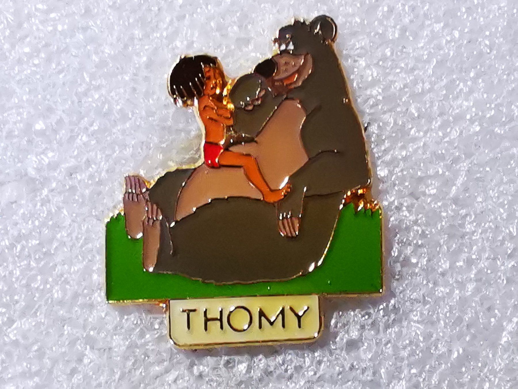 Placchette & Badge: Ansteckpin 57: Thomy – Usato da Oppligen venduto da Pin-Fall-Shop