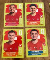 Panini WM 2026 4 Spieler der Schweizer Mannschaft