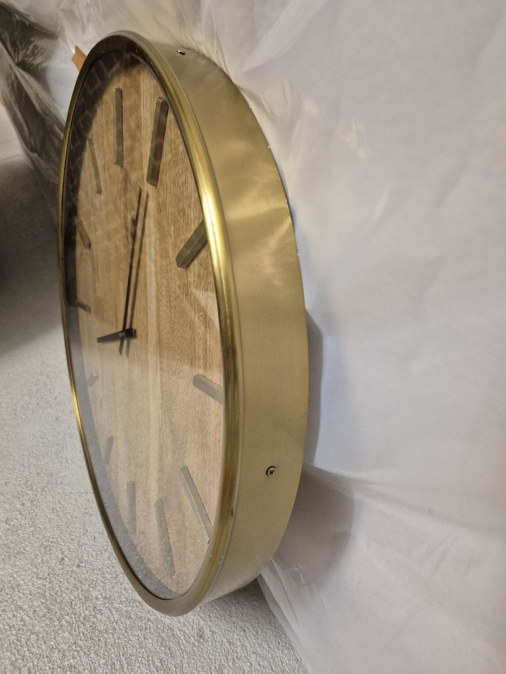 Orologi da terra & Orologi da parete: Schöne Wanduhr. Durchmesser 51 cm. – Usato da Oberentfelden venduto da Natallia. 4