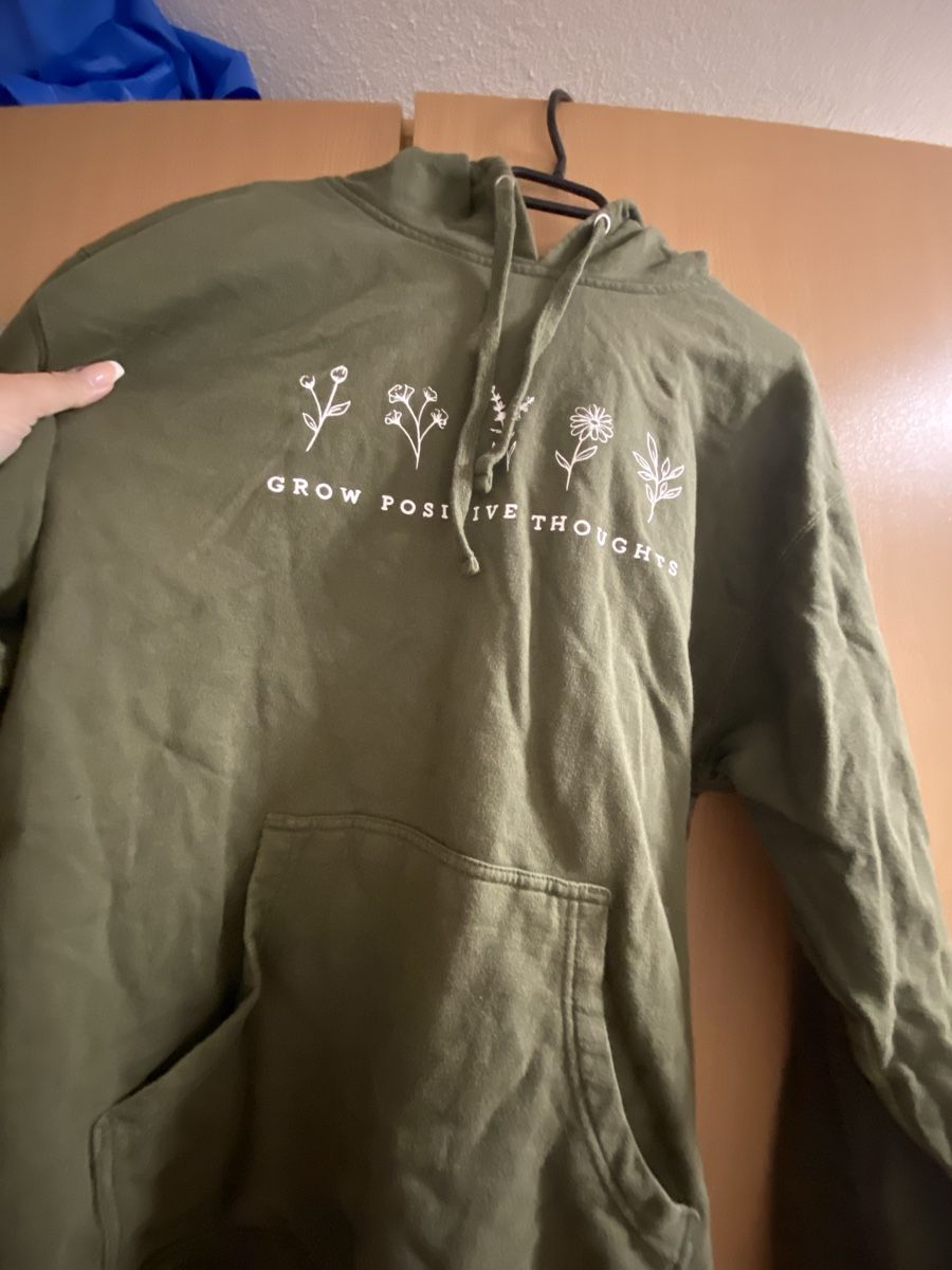 Maglioni & Felpe: Olive Hoodie mit Blumenmuster – Nuovo (secondo la descrizione) da Steckborn venduto da Amandabraun96 1