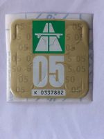 Autobahnvignette 2005