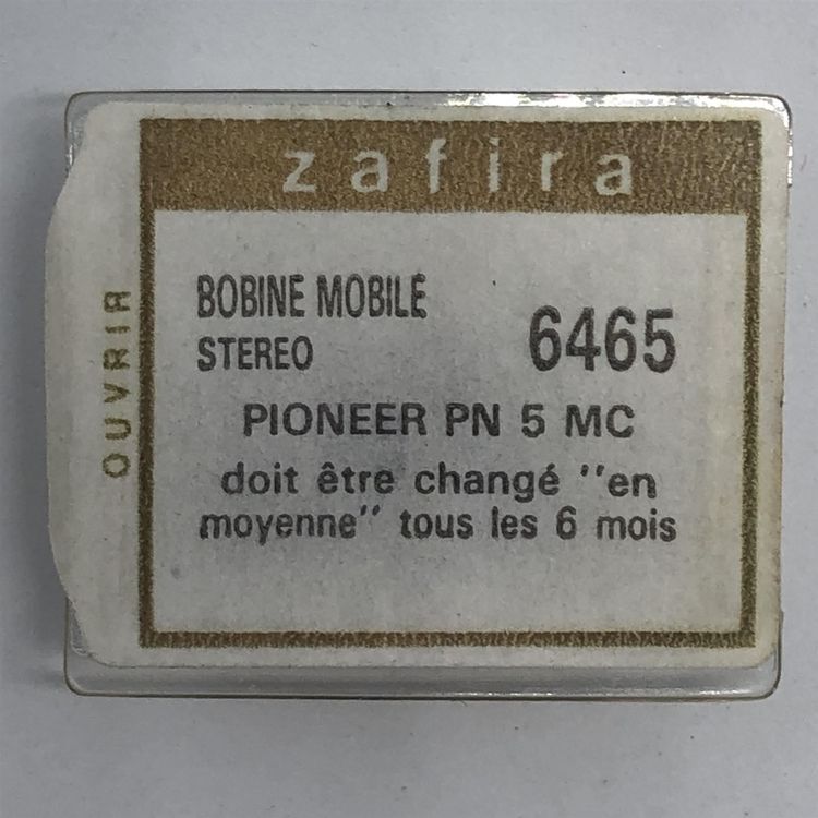 Zafira DIAMANT needle aiguille stereo 6866 pour TETRAD 53 63 NEUF