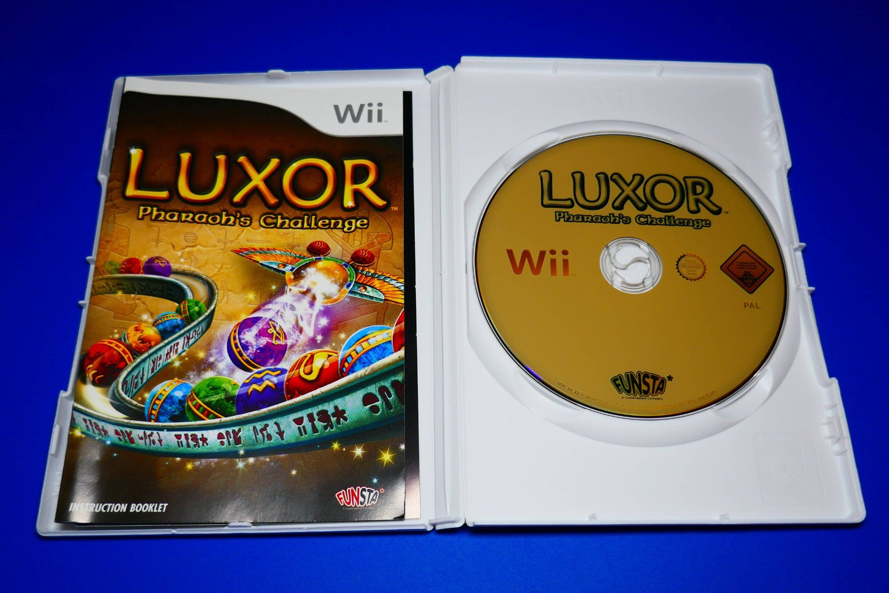 Nintendo Giochi: Luxor : Pharaoh's Challenge - Nintendo Wii – Usato da Vuarrens venduto da Espace-Retro 1