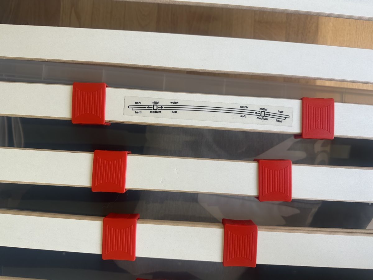Reti a doghe: Sanaflex Flex II Basic Lattenrost, verstellbar. – Usato da Uster venduto da Mike_05 3