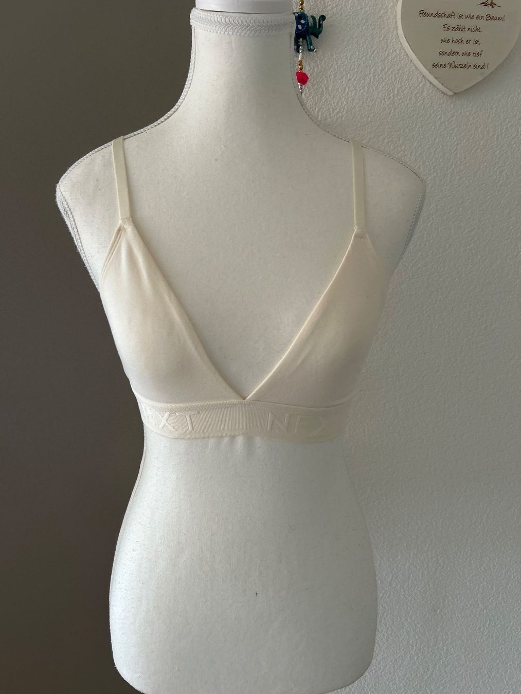 Altra biancheria intima: Triangel - Bralette Cremeweiss von Next Gr. 38 – Usato da Brunnen venduto da Nala2929 3