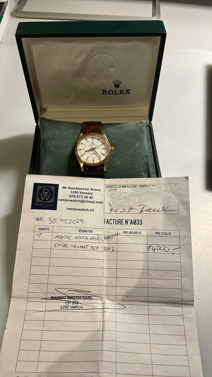 Rolex Montres: Rolex Oyster Perpetual – D'occasion à Neuheim par mar_7cxt 6