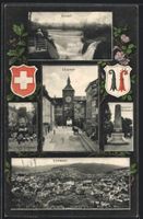 Liestal, Obertor, Bauerndenkmal, Wappen