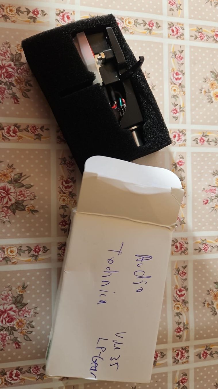 Audio Technica Plattenspieler: Audio Technica VM35T kompatible MM, LP-Cartridge Head Shell – Neu (gemäss Beschreibung) aus Mauren TG von nochbilligerjakob 7