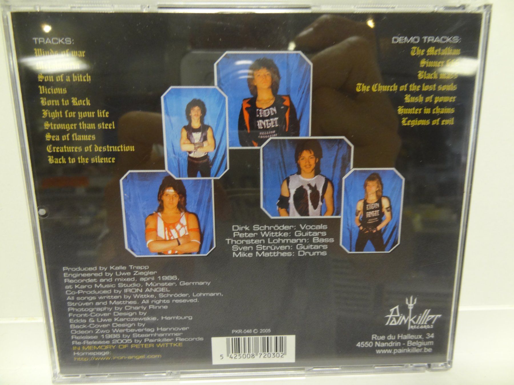 CDs: Iron Angel - Winds of War CD – D'occasion à luzern par musicandart 1