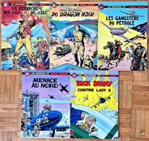 BUCK DANNY ° LOT 11 ALBUMS ANCIENS no EO ° PRIX IMBATTABLE !