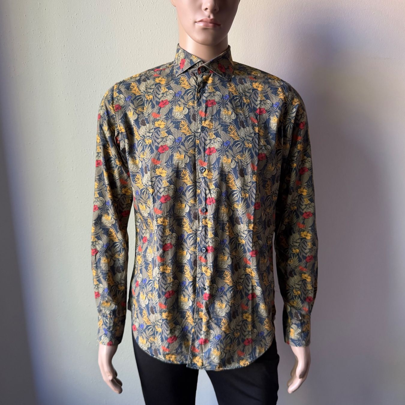 Hemden: gemustertes CAMICISSIMA Hemd 🐆 – Gebraucht aus zürich von vintage12 2