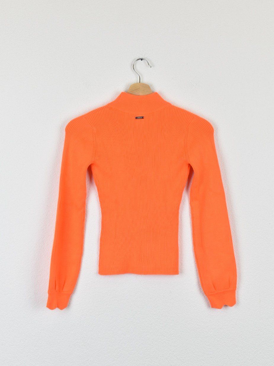 Guess Maglioni & Felpe: Guess Rippstrick Pullover, neon orange, Gr.S, neuwertig – Nuovo (secondo la descrizione) da Nürensdorf venduto da 2ND_STORY 2