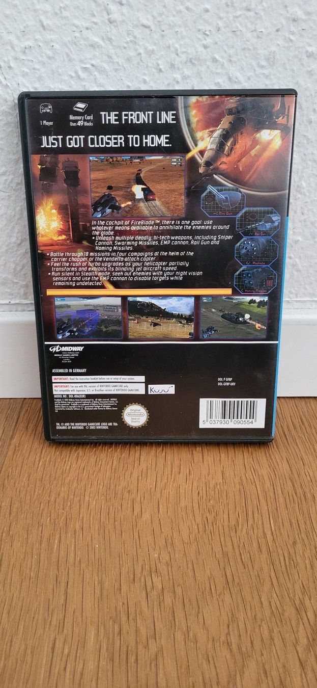 Nintendo Spiele: Nintendo GameCube - Fire Blade – Gebraucht aus Münsingen von DigitaleSpielecke 1