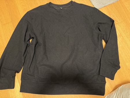 Uniqlo Pullover dünn schwarz, Gr. m, neu