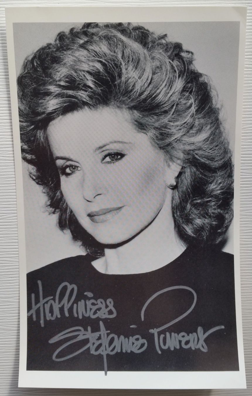 Autogramme: Stefanie Powers, signiertes Original-Autogramm, um 1995 – Gebraucht aus Oberriet SG von Manick